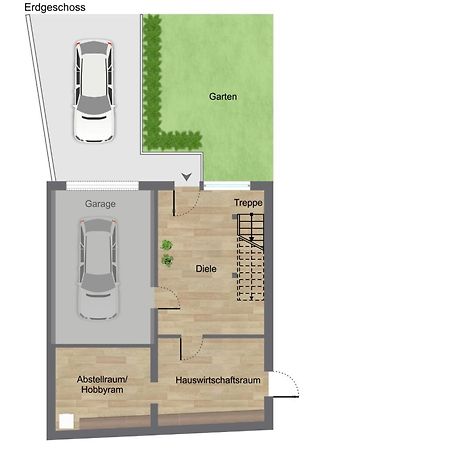 Bohnapartments - Town House Am Stadtpark - Gratis Parkplatz - Wlan Erfurt Kültér fotó
