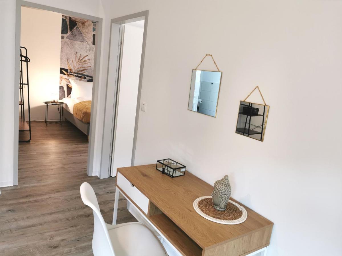 Bohnapartments - Town House Am Stadtpark - Gratis Parkplatz - Wlan Erfurt Kültér fotó