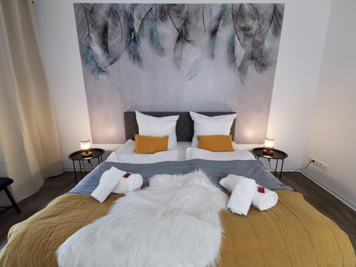 Bohnapartments - Town House Am Stadtpark - Gratis Parkplatz - Wlan Erfurt Kültér fotó