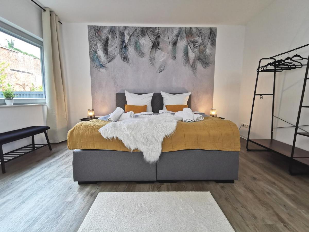 Bohnapartments - Town House Am Stadtpark - Gratis Parkplatz - Wlan Erfurt Kültér fotó