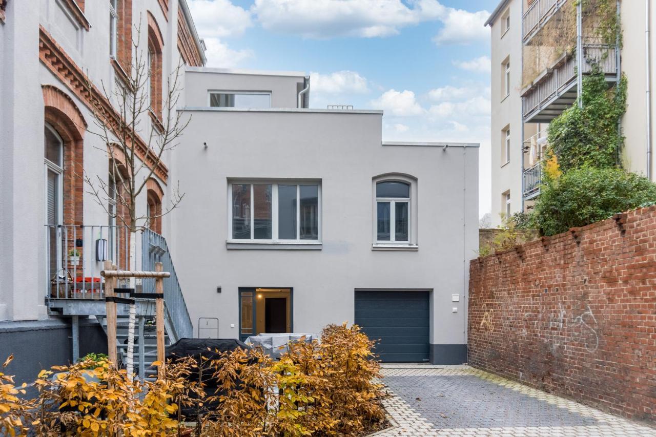 Bohnapartments - Town House Am Stadtpark - Gratis Parkplatz - Wlan Erfurt Kültér fotó